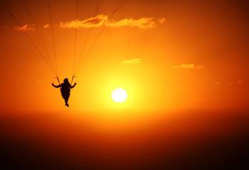 Alicante paragliding, tandem paragliding, biplazas Santa Pola Parapente