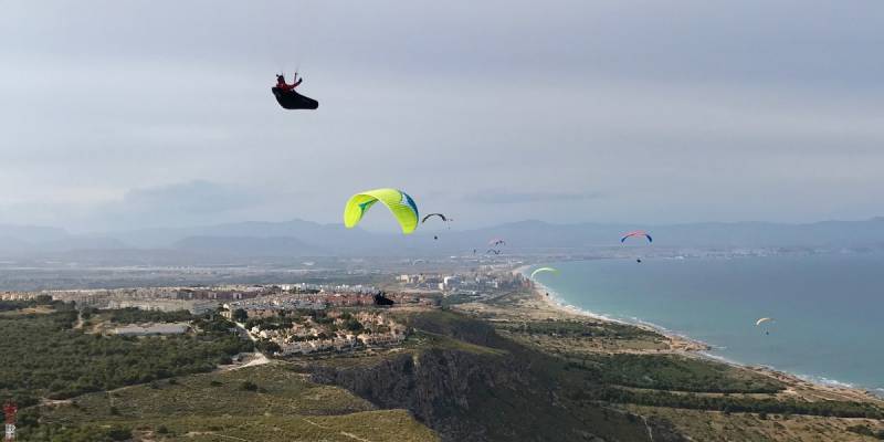 Alicante Santa Pola paragliding