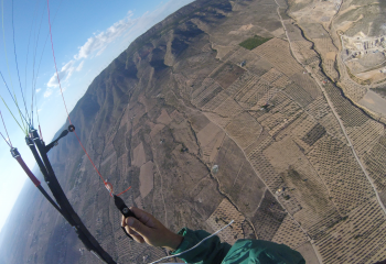 Paragliding Santa Pola - Alicante flying hills, air