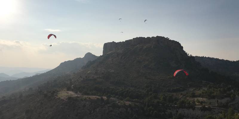 Xc country paragliding Spain