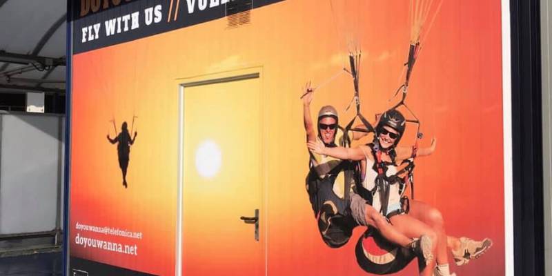 Tandem paragliding Alicante Spain | parapente biplaza