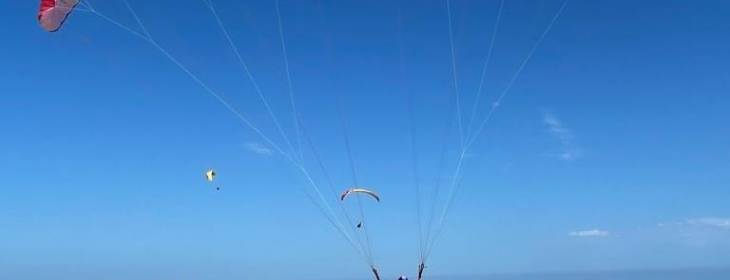 Santa Pola paragliding con Doyouwanna 